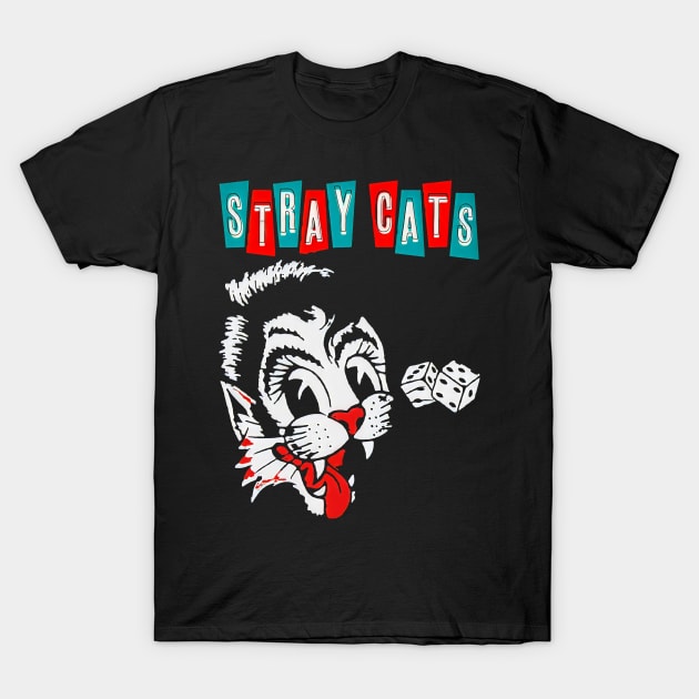 Naughty Cat T-Shirt by Pencil Brody